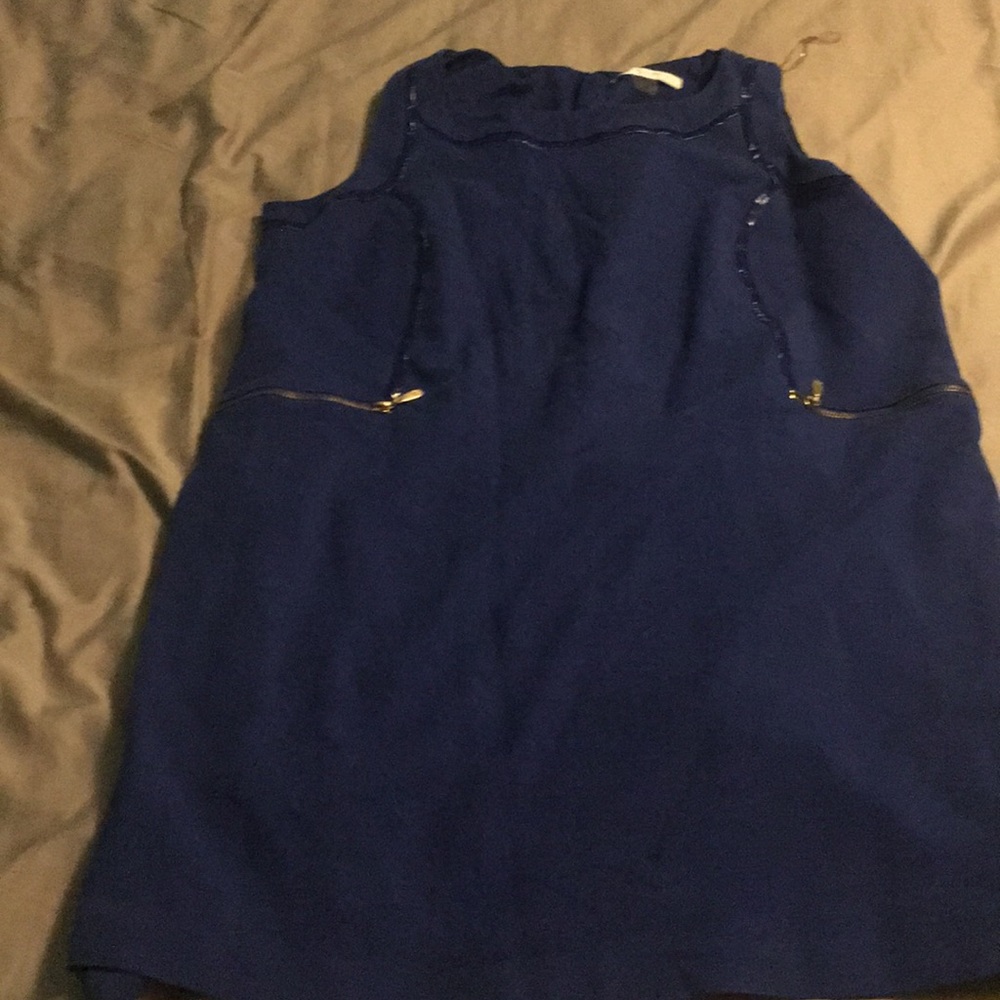 Royal blue dress